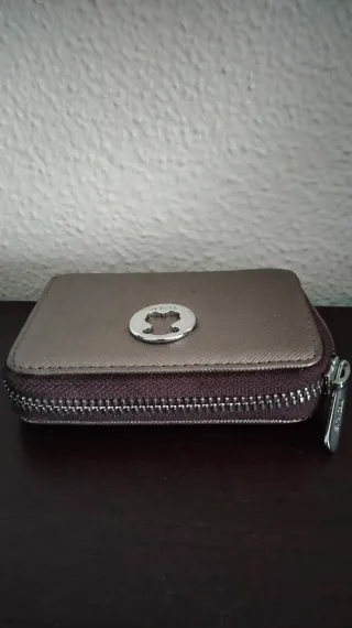 Cartera Tous Marrón y Dorada