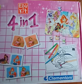 Gioco Clementoni Winx 4 in 1