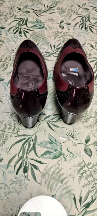 Zapatos de tacón Pitillos rojos y negros