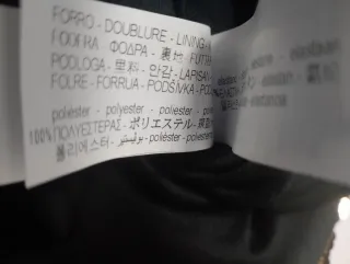 Top lentejuelas halter Zara negro-dorado