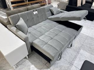 Sofá Cama Gris Reclinable NUEVO a Estrenar