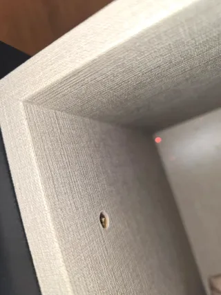 Mueble salón Nogal americano y cristal