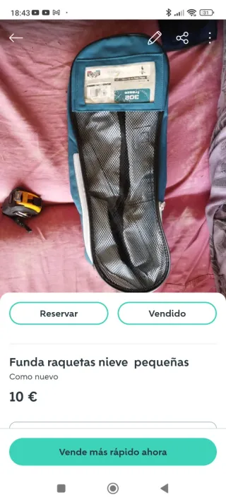 Dos raquetas de nieve