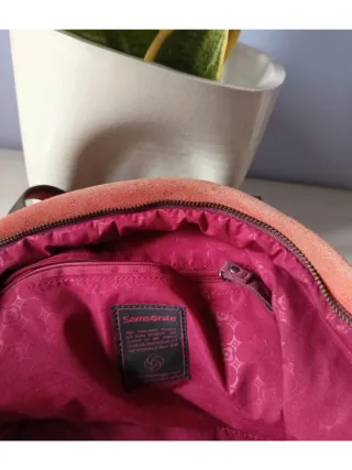 Borsa Samsonite in puro Camoscio