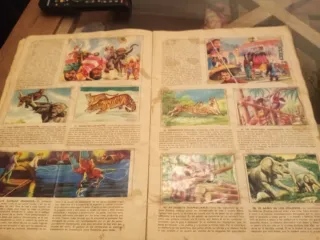 Álbum Cromos La Selva Misteriosa