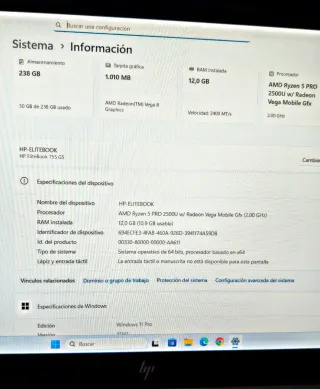 Portátil HP Elitebook IMPECABLE