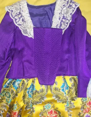 Traje de Fallera siglo XVIII + corpiño liso