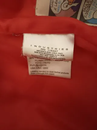 Chaqueta Moncler mujer