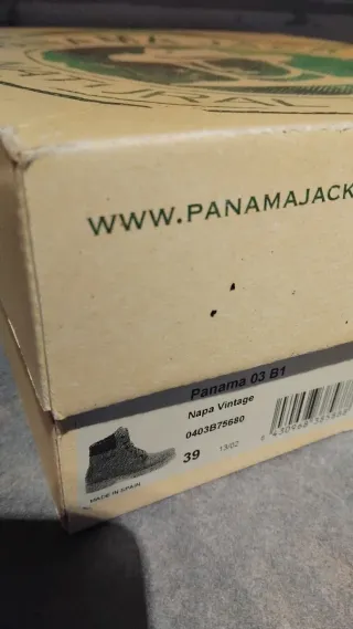 Botas Panama Jack n°39