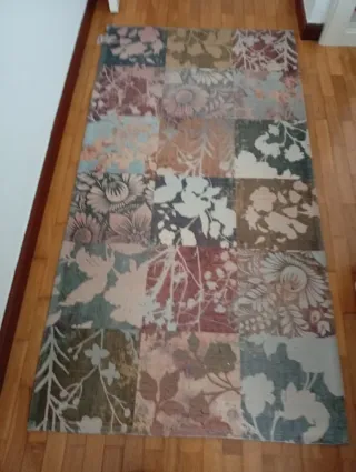 Dos alfombras chenilla