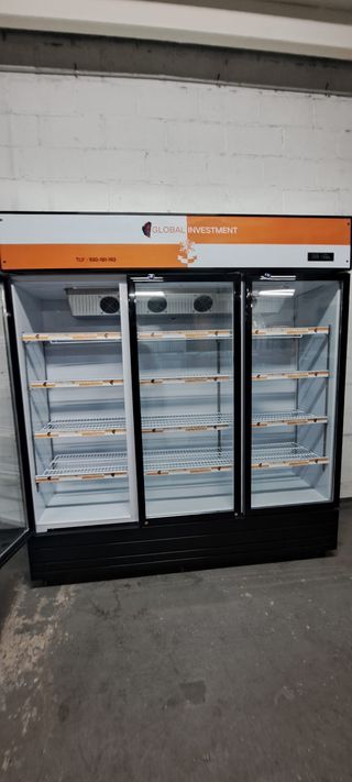 Nevera de Bebidas 3 Puertas Supermercados