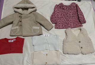 Lote Ropa Bebé niña 3-6 Meses (62-68)