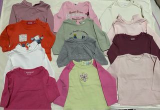 Lote Ropa Bebé niña 3-6 Meses (62-68)