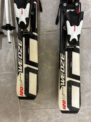 Esquís Wedze Onebreaker Team 120 con Bastones