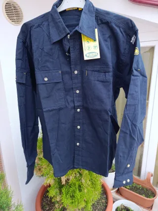 Camisa azul marino Talla M,L,XL y XXL