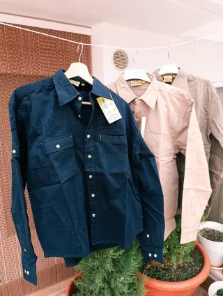 Camisa azul marino Talla M,L,XL y XXL