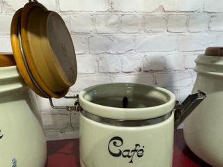 Set 6 Tarros Cocina Vintage