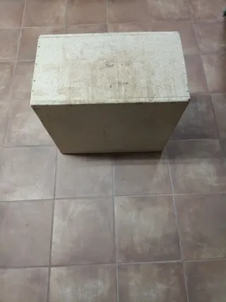 Cajón de pilometría artesanal