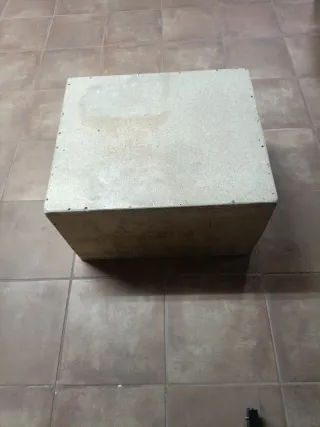 Cajón de pilometría artesanal