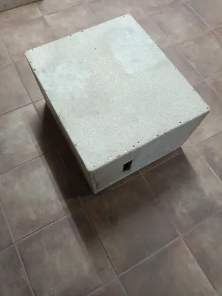 Cajón de pilometría artesanal