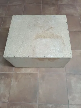 Cajón de pilometría artesanal