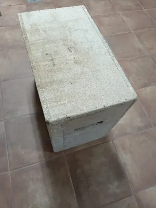 Cajón de pilometría artesanal