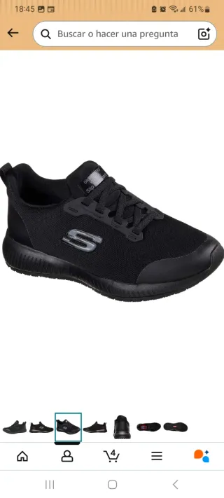 Skechers Work Relaxed Fit Memory Foam Zapatos