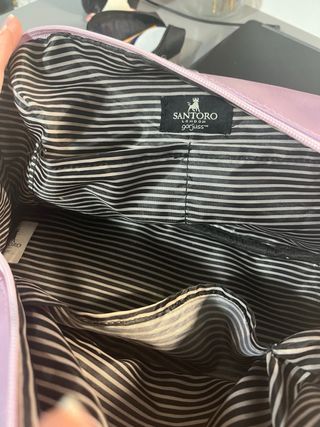 Neceser Gorjuss Morado y Rosa