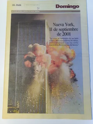 Periódico especial sobre torres gemelas