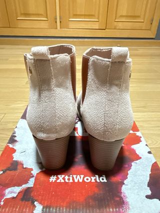 Botines Xti Antelina Nude Talla 40