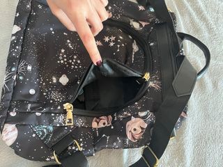 Mochila POÄDA Antirrobo Negra Multicolor