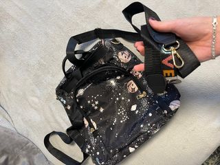 Mochila POÄDA Antirrobo Negra Multicolor