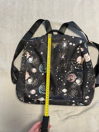 Mochila POÄDA Antirrobo Negra Multicolor