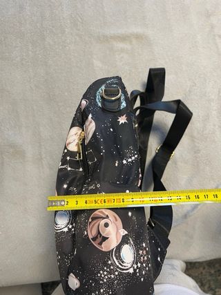 Mochila POÄDA Antirrobo Negra Multicolor