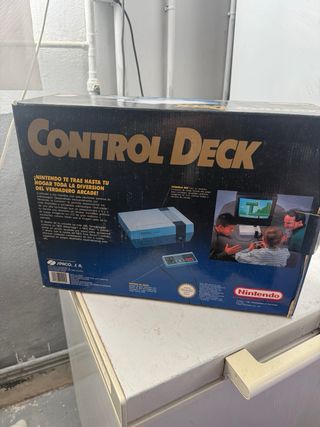 Nintendo nes en estupendo estado .,caja original.