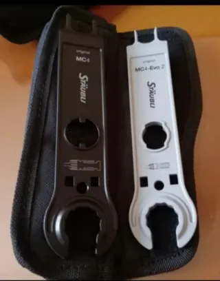 Juego llaves Stäubli MC4 EVO 2 fotovoltaica