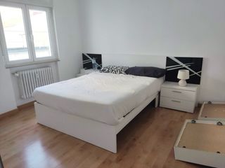 Estructura cama Matrimonio Kendra Blanca