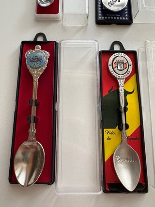 10 Cucchiaini da collezione. Nuovi in scatola