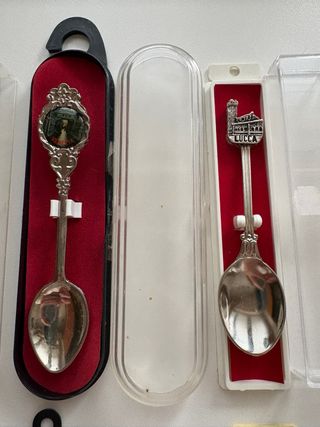 10 Cucchiaini da collezione. Nuovi in scatola