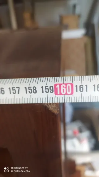 Mueble Aparador Madera y Cristal