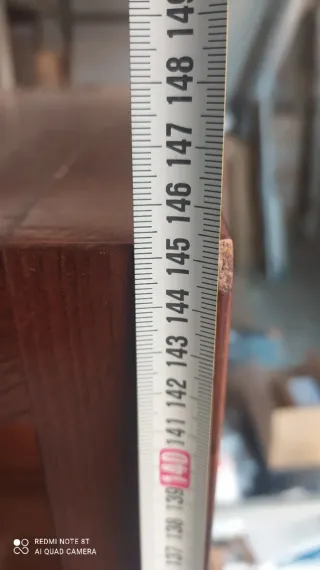 Mueble Aparador Madera y Cristal