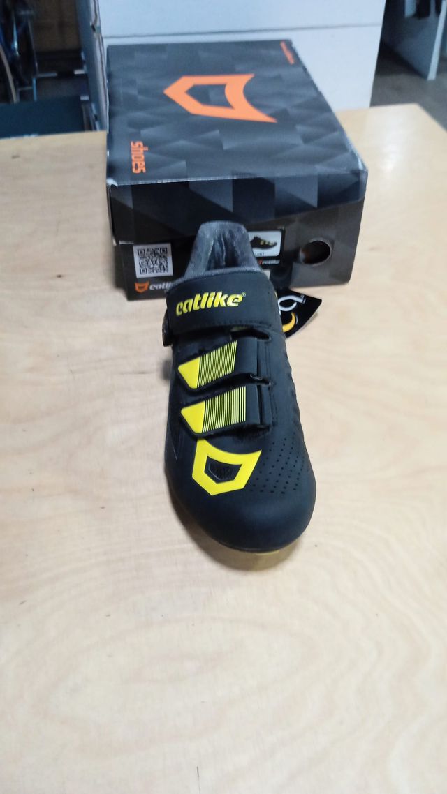 ZAP. CATLIKE TALENT T.39 -38 NEGRO-AMARILLO
