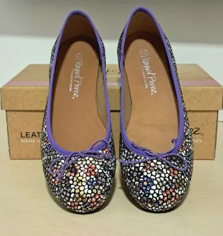 Zapatos planos piel Raquel Perez Talla 38