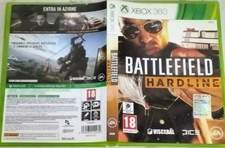 CUFFIA  XBOX/360 + BATTERIA RIC+ GIOCO BATTLEFIELD