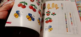 3 riviste/raccolte schemi punto croce baby