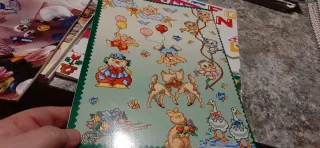 3 riviste/raccolte schemi punto croce baby