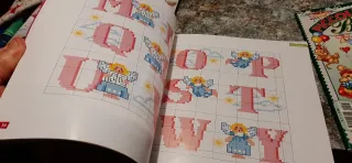 3 riviste/raccolte schemi punto croce baby