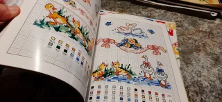 3 riviste/raccolte schemi punto croce baby