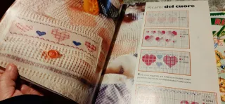 3 riviste/raccolte schemi punto croce baby