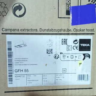 Campana Extractora TEKA 55cm